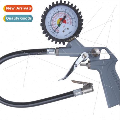 Multi-functional car tire pressure gauge tire pressure gun i
