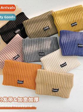 Korea ins autumn winter wild wool knted bundle hair bnew cas