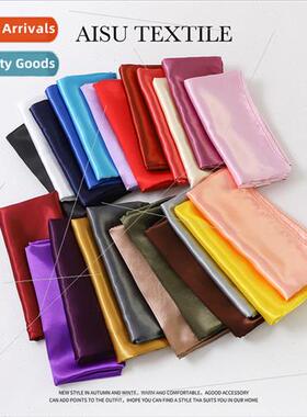 Large Square Scarf 90cm Solid Color lk Scarf Women mulated l