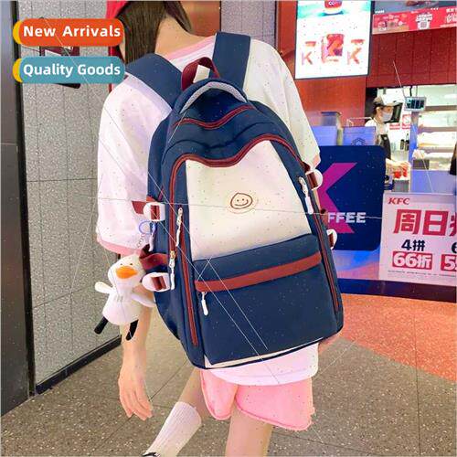 New color collision niche shoulder bag Japan students hundre