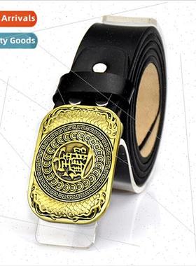 Belt men two layer cowhide young people nd fashion Chinese s