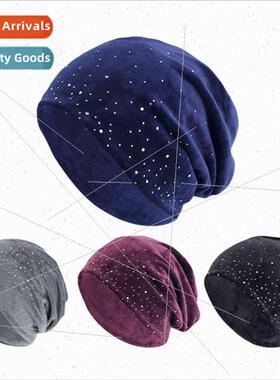 Autumn winter  full stars diamonds super soft flannel headge