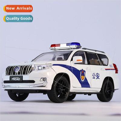 Toyoprado police car 1/18 field alloy bully off-road car mod