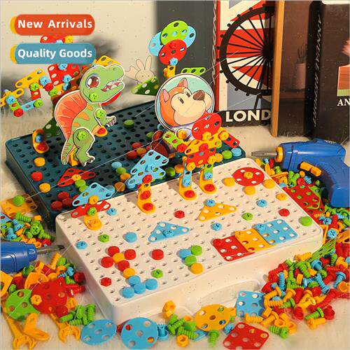 Children screwing screws toys electric drill disassembly com