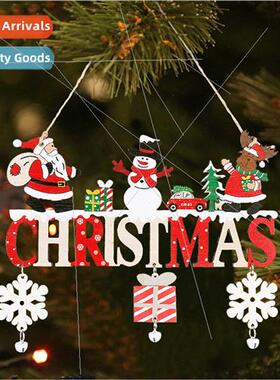 Pinjian new Christmas decorations cartoon letters ringing be