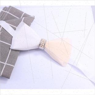 Men Feather Bow Tie Wedding 266 Women Khaki