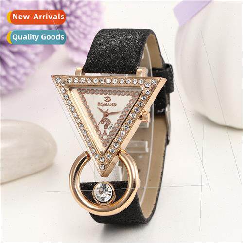 Watches Triangle Question Mark Diamonds Fashion Watches Wome