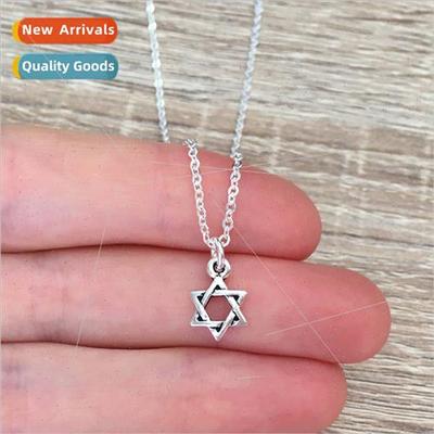 mple Hexagonal Pendant Necklace Israel David Hexagonal Mansi