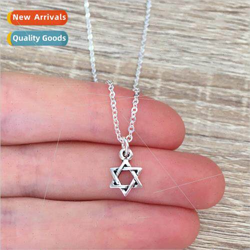 mple Hexagonal Pendant Necklace Israel David Hexagonal Mansi