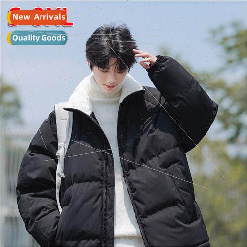 Winter cotton clothing men new casual padded thickened warm