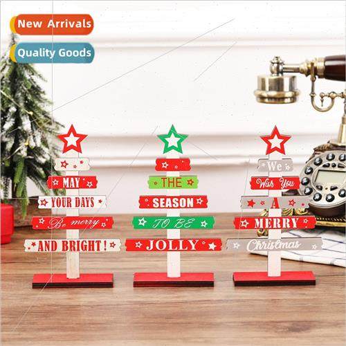 New wooden Christmas e DIY decorative ornaments hotel restau