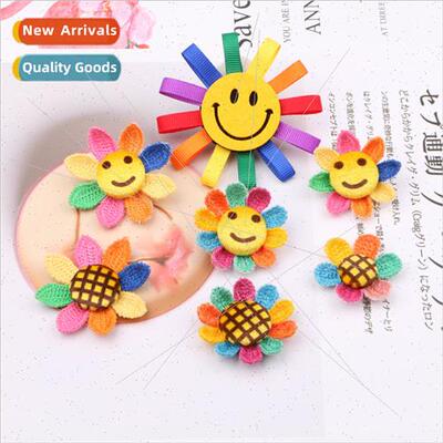 Semi-finished flowers jewelry accessories cute sunflower chi