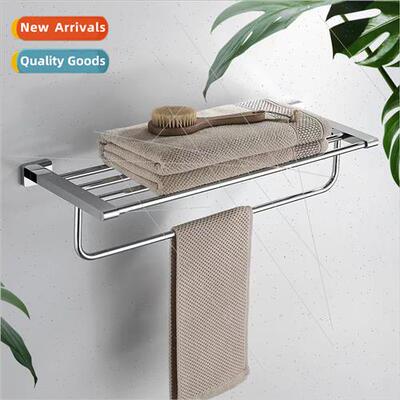 Bathroom full copper towel rack set restroom toilet shelf wa