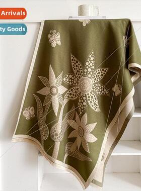 Scarf female winter faux cashmere scarf high-class sense pep