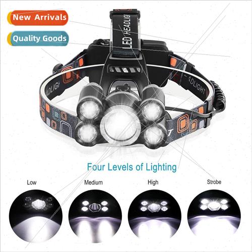 new COB running light USB rechargeable lightweight LED flood