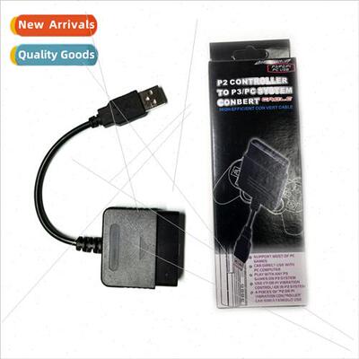 PS2 controller to PC computer USB adapter/cable/head PS2 con