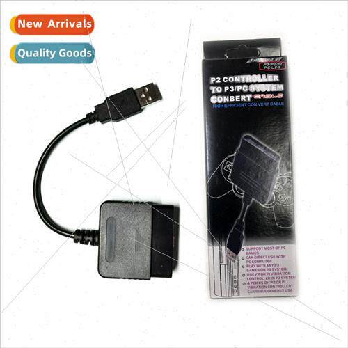 PS2 controller to PC computer USB adapter/cable/head PS2 con