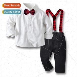 Korean boys tie spring bow childrens breasted 2023 single