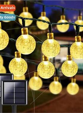 Solar Bubble Ball ght String Outdoor WaterproCrystal Bubble