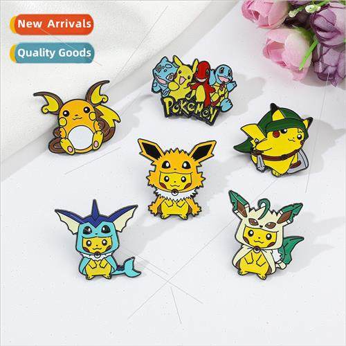 Cartoon Creative Cute Pikachu Pin Pokemon Pokémon Pokémon