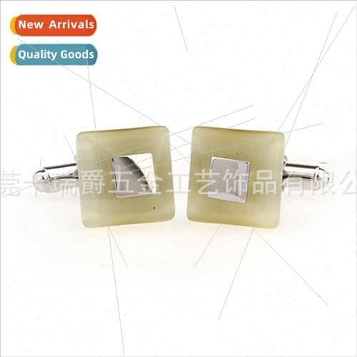 Cufflinks Cufflinks High-grade Cufflinks Cats Eye Stone Cuff