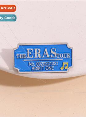 Music Record Brooch Taylor Swift Era Tour Pins Clothing Acce