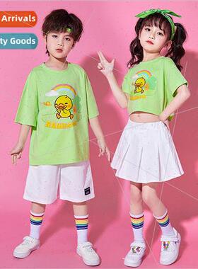 Kindergarten cheerleaders June 1 childrens permance clothing