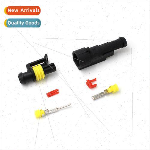 Waterproautomotive connectors 1/2 3 4 5 6-hole pocket plug H