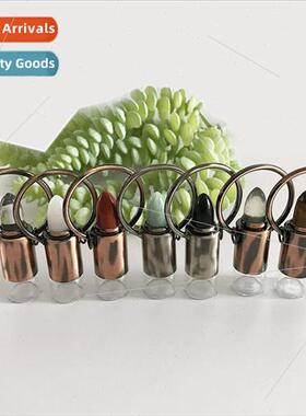 Tiger Eye ern Red Green Dongling Whe Crystal Perfume Bottle