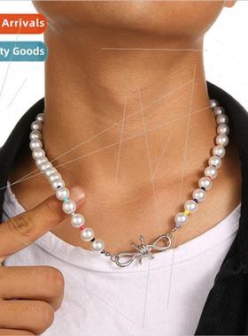 Europe Hip Hop Men Beaded Premium Feeling Thorn Colorful Ric