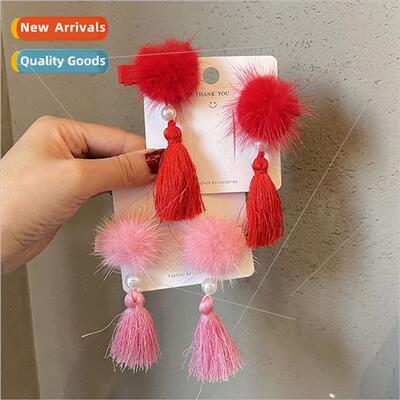 Baby hair clips New Year ancient clip does not hurt hair anc