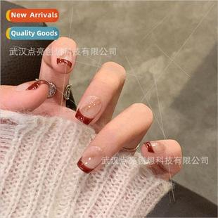 Cocoa French caramel Wear coloring Intense halo nail Nail