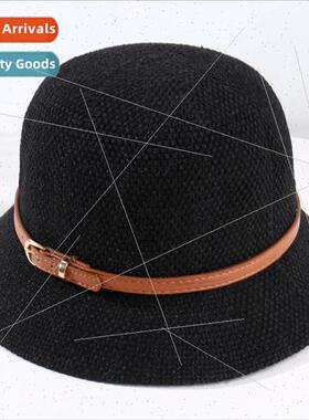 Spring Autumn Belt Fisherman Hat Women Korea Fashion Casual