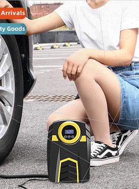 12v portable car inflator pump emergency tire digal display
