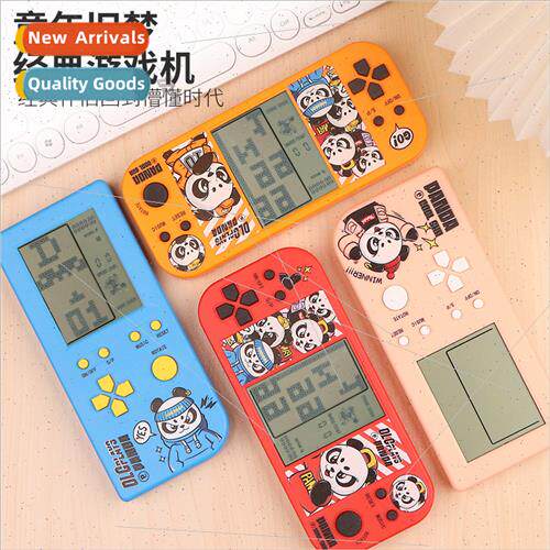Handheld Tetris game machine Nostalgia multiple games portab