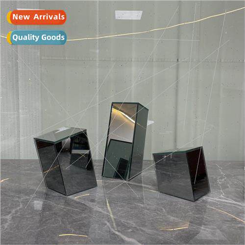 Geometric glass decorative ornaments glass square monument g