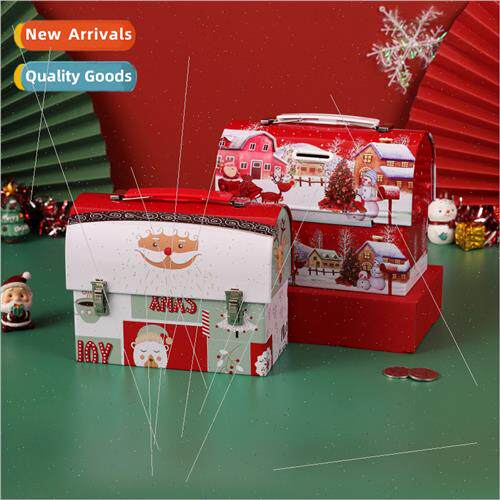 Christmas  Box Festive Decoration Ornament Small Bookbag Coi