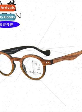 New retro wood grain internal progressive multi-focal presby