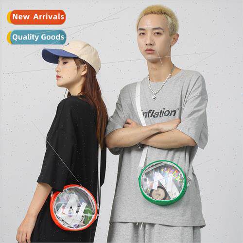 transparent small bag female new fashion PVC single shoulder