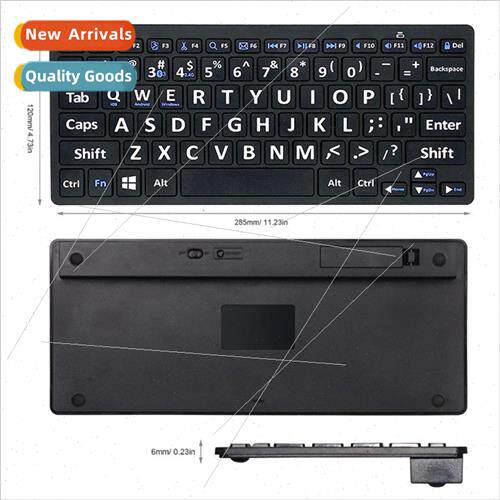Dual-mode elderly keyboard Bluetooth 2.4G wireless keyboard