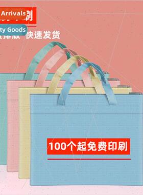 a4 file bag canvas materny materny data storage file meeting