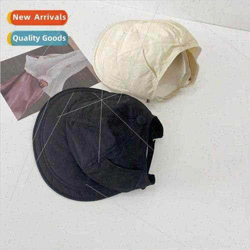 New summer thin duck tongue hollow top fisherman hat Korean