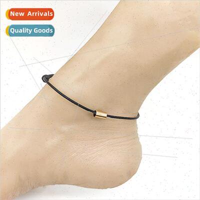 Korea Fashion Adjustable Personalized DIY Wax Rope Ankle Jew
