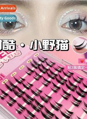 Wildcat Fake Eyelash Segmented Natural mulation Curly Fairy