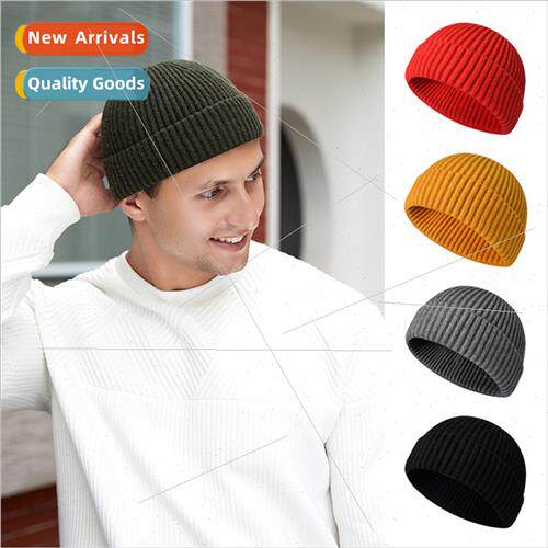 Winter knted melon hat men women warm woolen cap head cold c
