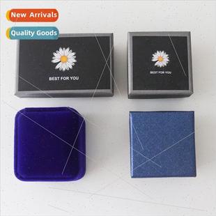 high daisy jewelry velvet grade box paper small new Autumn