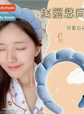 Kong Xueer cloud hair band ~ increase height high skull top