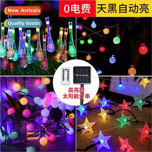 Camping small whe ball bubble ball stars water droplets stri