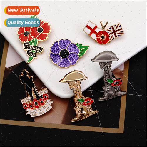 Europe new Memorial Day saffron brooch Brain Princess Kate M