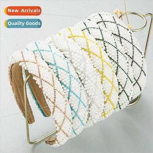 retro diamonds bands fabric pearl Europe stars Hair full